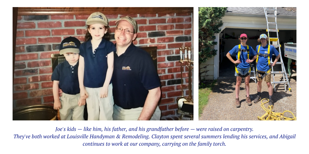 Louisville Handyman and Remodeling - a Family Company from Day One